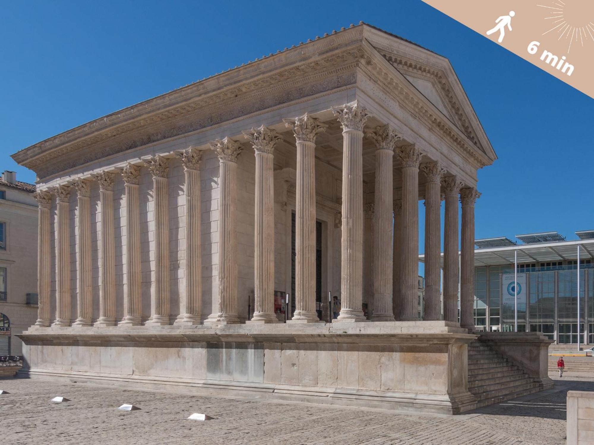 L'Atypique Coeur De Ville - Clim Et Parking Nimes Ngoại thất bức ảnh